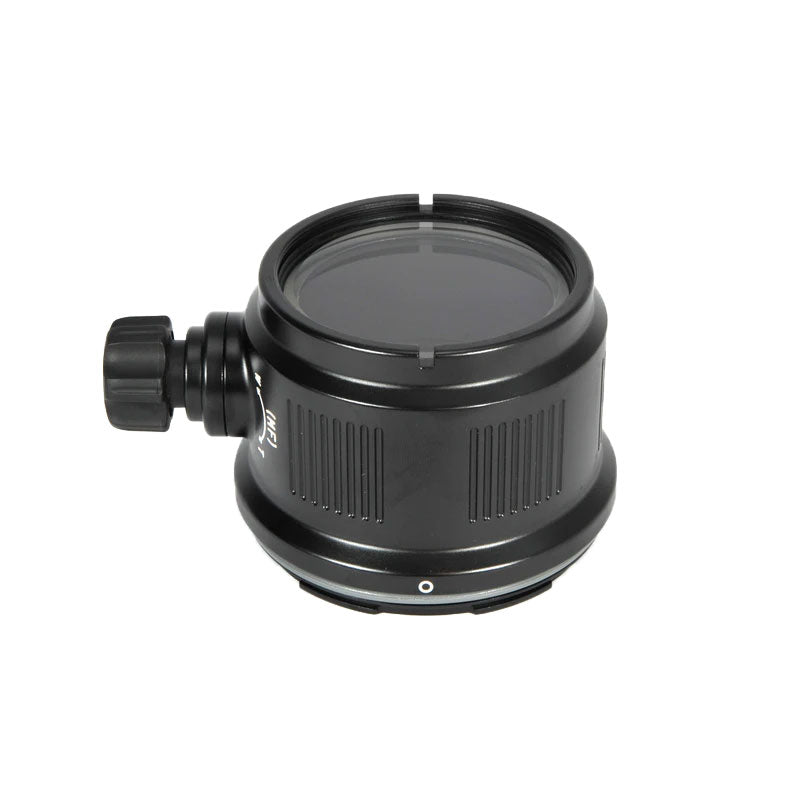 Nauticam Macro Port 45 with Focus/Zoom Knob for Sony E Mount 30mm f/3.5 Macro & Sony E Mount PZ 16-50mm F3.5-5.6 OSS