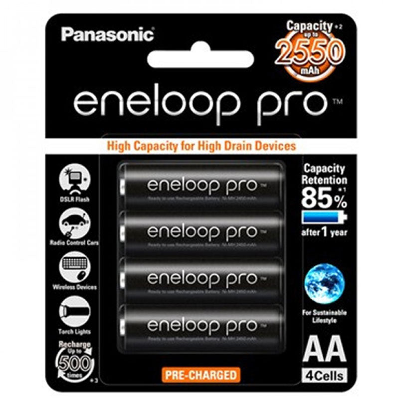 Eneloop Pro AA Batteries 2550mah