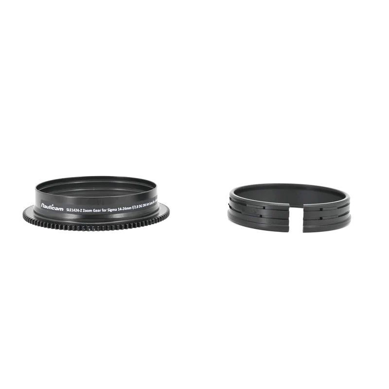 Nauticam SLE1424-Z Zoom Gear for Sigma 14-24mm f/2.8 DG DN Art Lens for Leica L / Sony E