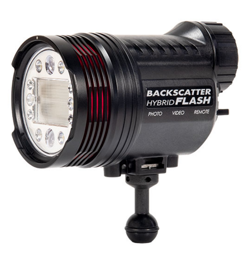 [BS-HF-1] Backscatter Hybrid Flash Underwater Strobe & Video Light