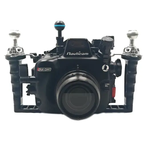 USED Nauticam NA-OM1 Underwater Housing Setup