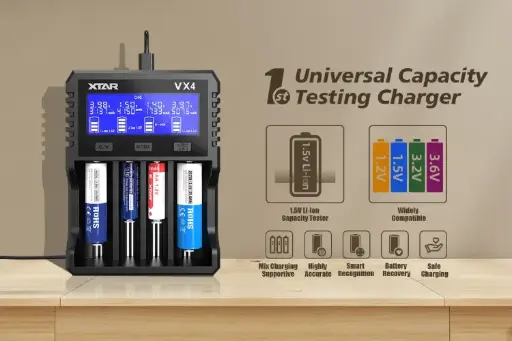 [XTAR-MX4] XTAR Visible Mixer VX4 Charger 